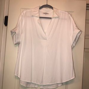 Madewell white cotton shirt